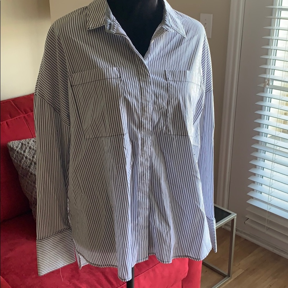 Striped Button Down